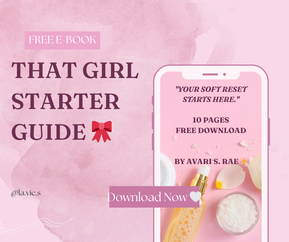 That Girl Starter Guide 🎀 | Soft Reset & Glow Up